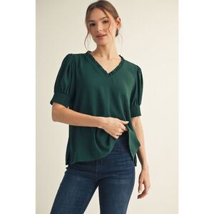 247. The Perfect Top in Hunter Green